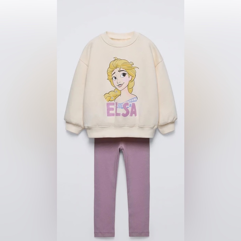 Zara Disney Frozen Elsa 2 piece set 18-24 months